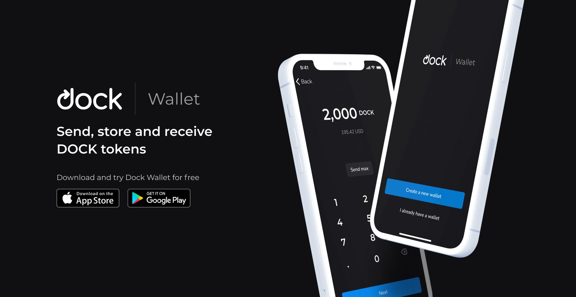 Launch of the Dock Wallet App