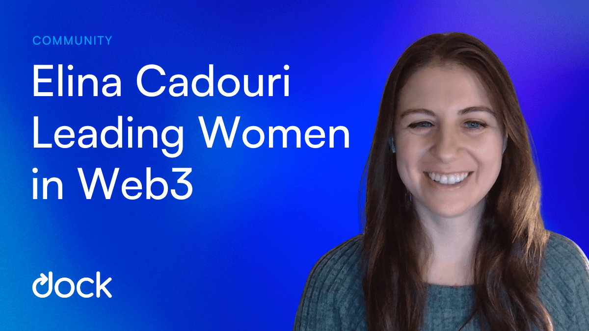 Leading Woman in Blockchain: Elina Cadouri