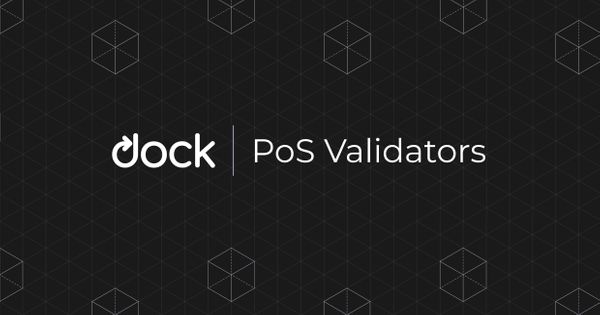 Join Dock Network as a Proof-of-Stake Validator