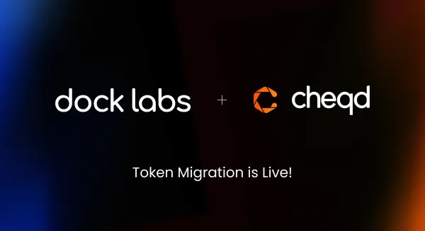 The DOCK token migration to CHEQ is now live!