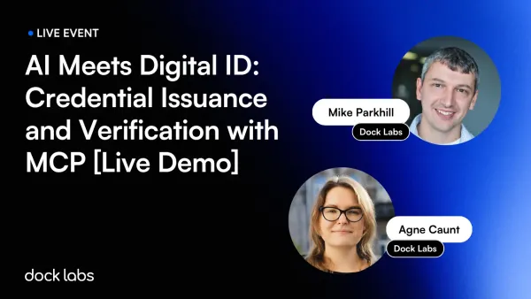 AI Meets Digital ID: Credential Issuance and Verification using MCP [Video and Takeaways]